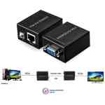 Vga signal extender 60m, single ethernet cable, wds