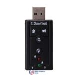 Usb virtual 7.1 channel sound adapter