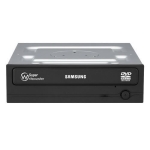 Samsung internal sata black sh-224db 24x dvd burner writer for desktop pc