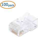 Cable matters 100 pack cat 6, cat6 rj45 modular plugs for solid or stranded utp cable, rj45 plugs - Image 2