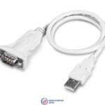 Usb to rs232 converter cable (male)