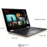 Hp specter x360 13 2-in-1 Laptop - Core i7 11th gen - 16gb ram - 512gb ssd 13.3-inch 4k uhd touchscreen with backlit keyboard  fingerprint reader  , dark  silver