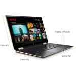 Hp specter x360 13 2-in-1 Laptop - Core i7 11th gen - 16gb ram - 512gb ssd 13.3-inch 4k uhd touchscreen with backlit keyboard fingerprint reader , dark silver - Image 2