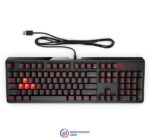Omen by hp wired usb gaming keyboard 1100 (black/red)