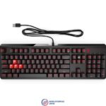 Omen by hp wired usb gaming keyboard 1100 (black/red)