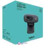 Logitech C270 HD Webcam 720p Video with Noise Reducing Mic