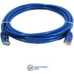 Network patch cable, 1.5m cat6 booted unshielded (utp)