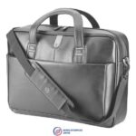 Hp executive leather nylon laptop case hand bag carry out