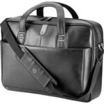Hp executive leather nylon laptop case hand bag carry out - Image 2
