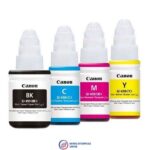 Canon GI-490 Genuine Ink Bottle (70ml Colors & 135ml Black)