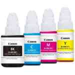 Canon GI-490 Genuine Ink Bottle (70ml Colors & 135ml Black) - Image 2