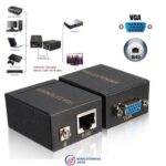 Vga signal extender repeater adapter over rj45 cat cat6 network cable