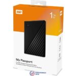 Wd 1tb black my passport portable external hard drive - usb 3.0